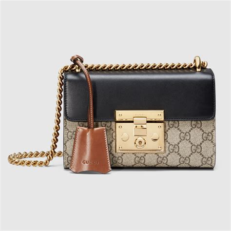 gucci lock handbag|genuine gucci padlock bag.